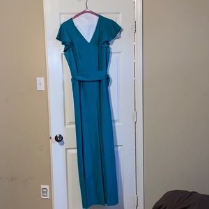 Antonio Melani jumpsuit in teal, size 10